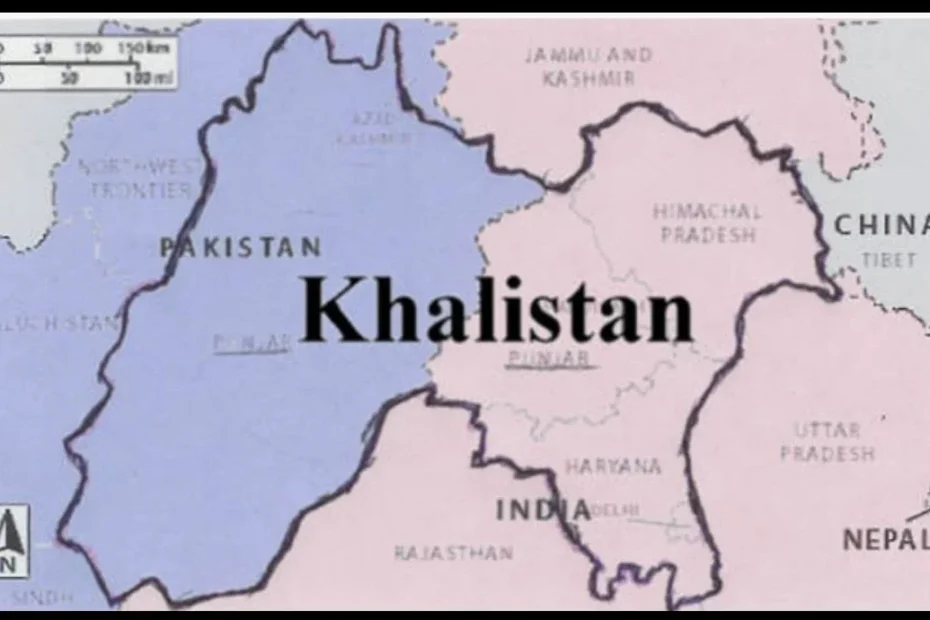 khalistan Map